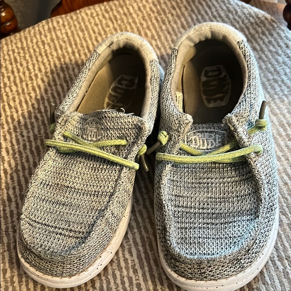 Hey Dude Kids' Gray Casual Shoes